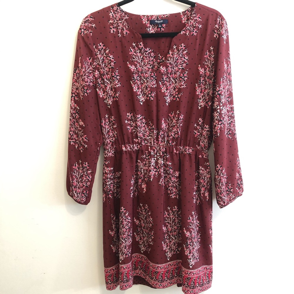 Madewell Silk Lassi Floral Dress - Picture 3 of 11